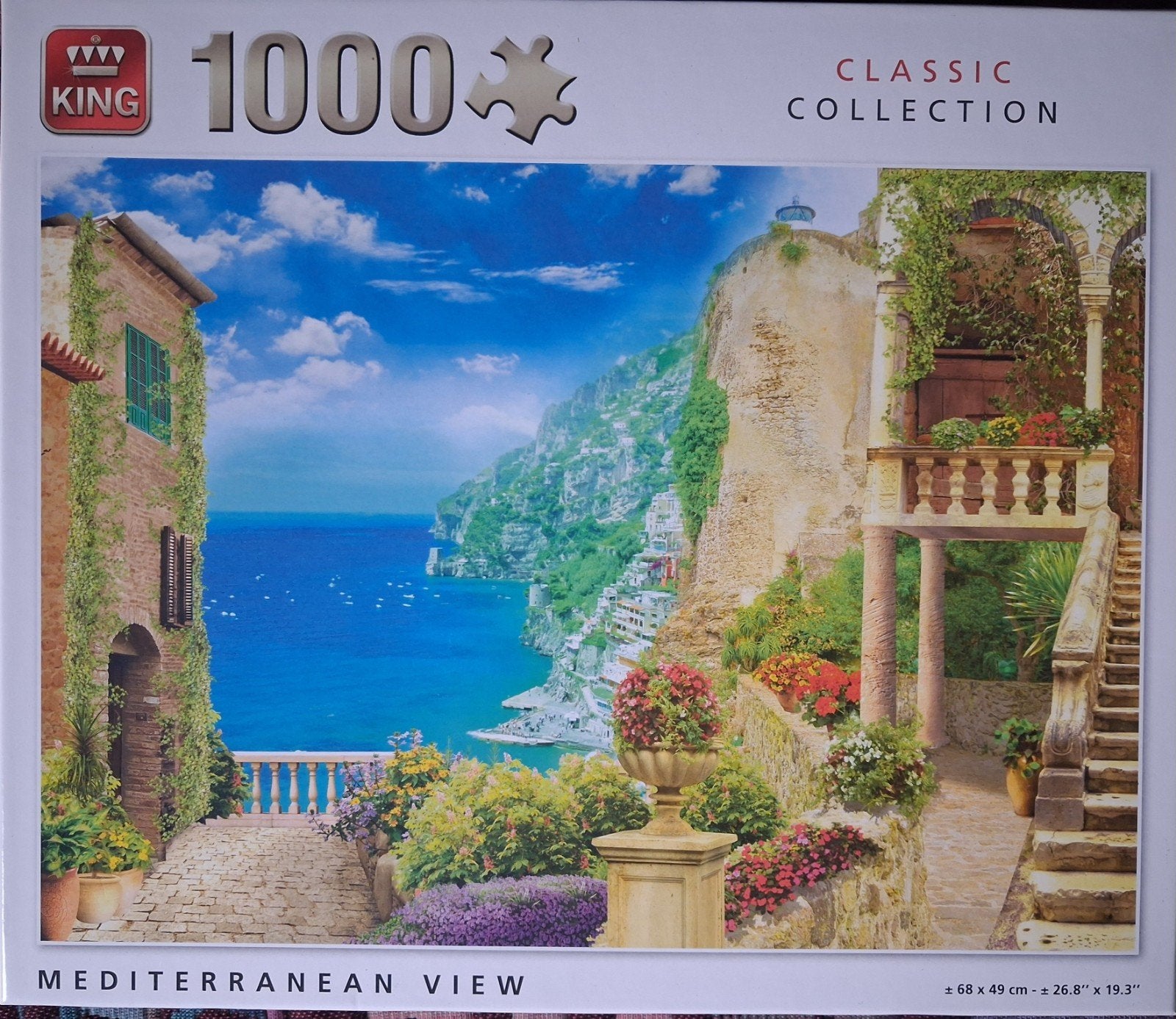 King Legpuzzels 1000 stukjes - Diverse Scènes, Ophalen of Verzenden, 500 t/m 1500 stukjes, Zo goed als nieuw, Legpuzzel