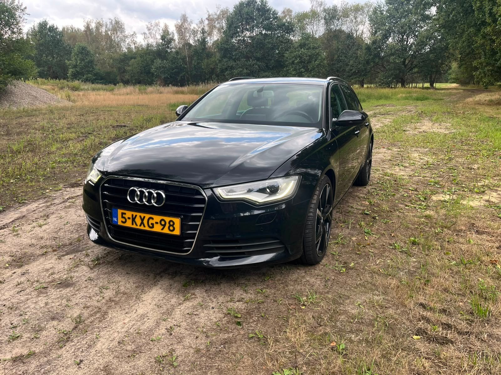 Audi A6 2.0 Tfsi 132KW Avant Multitr 2013 Zwart, Auto's, Audi, 15 km/l, Zwart, 4 cilinders, 1984 cc