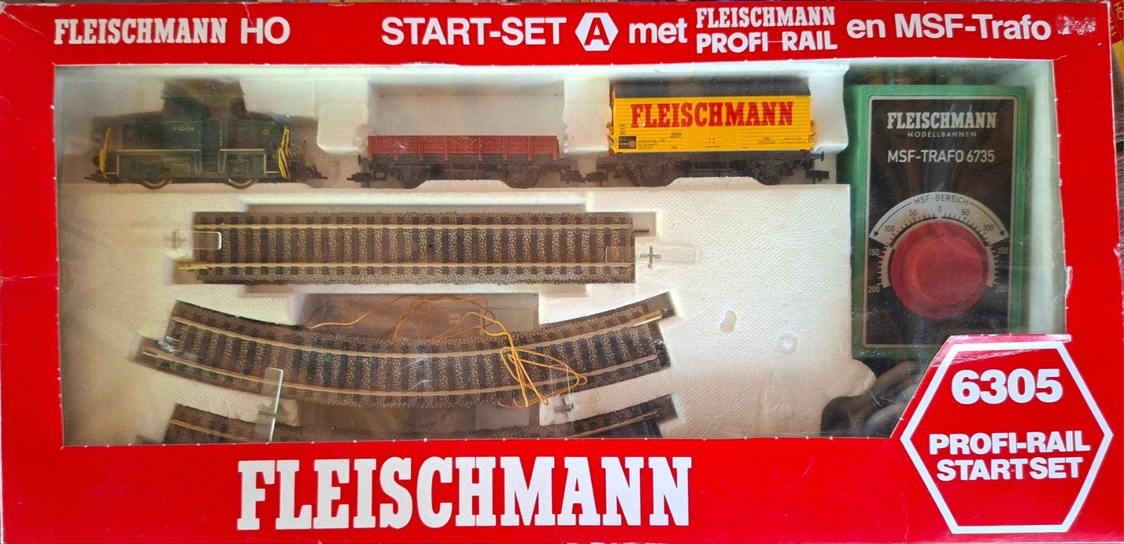 Fleischmann startset, Hobby en Vrije tijd, Treinset, Gelijkstroom, Fleischmann, Ophalen of Verzenden