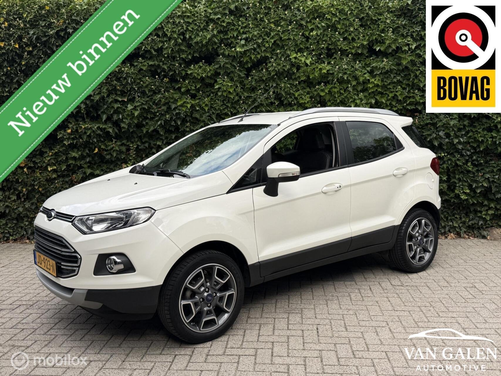 Ford EcoSport 1.0 EcoBoost Clima|Trekhaak|Cruise|APK Nieuw, Auto's, Voorwielaandrijving, 12 maanden, 125 pk, Gebruikt