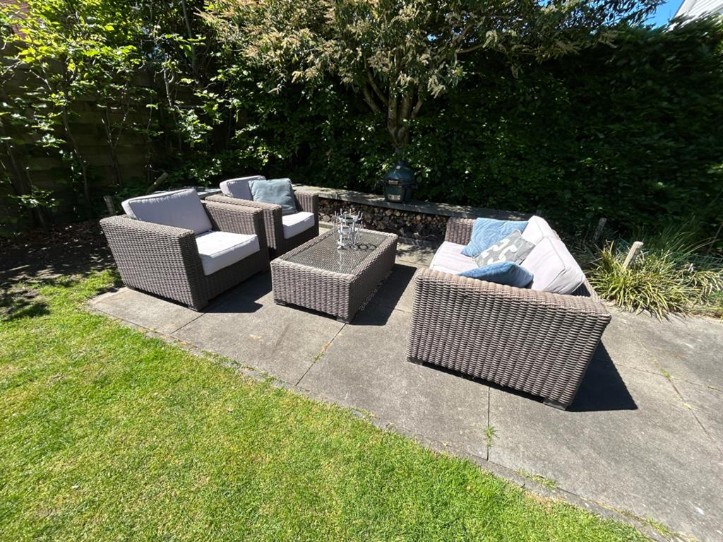 Mooie en robuuste Loungeset - Garden Impressions, Tuin en Terras, Ophalen, 4 zitplaatsen, Gebruikt, Bank
