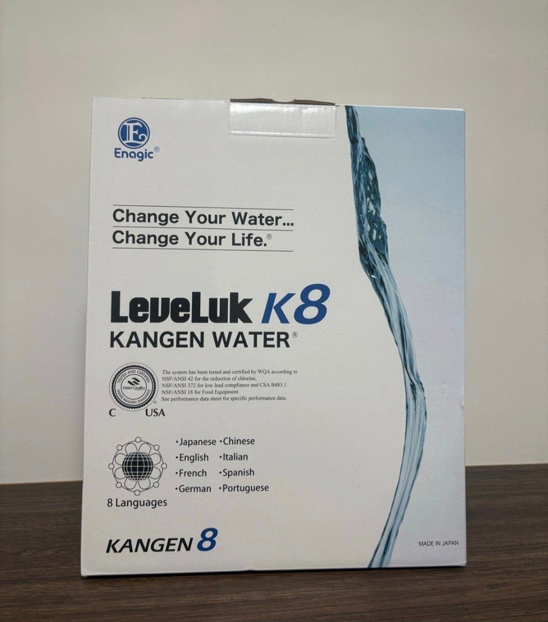 Enagic Leveluk K8 Kangen Water – Zo goed als nieuw/Diemen, Ophalen of Verzenden, Zo goed als nieuw, Overige merken