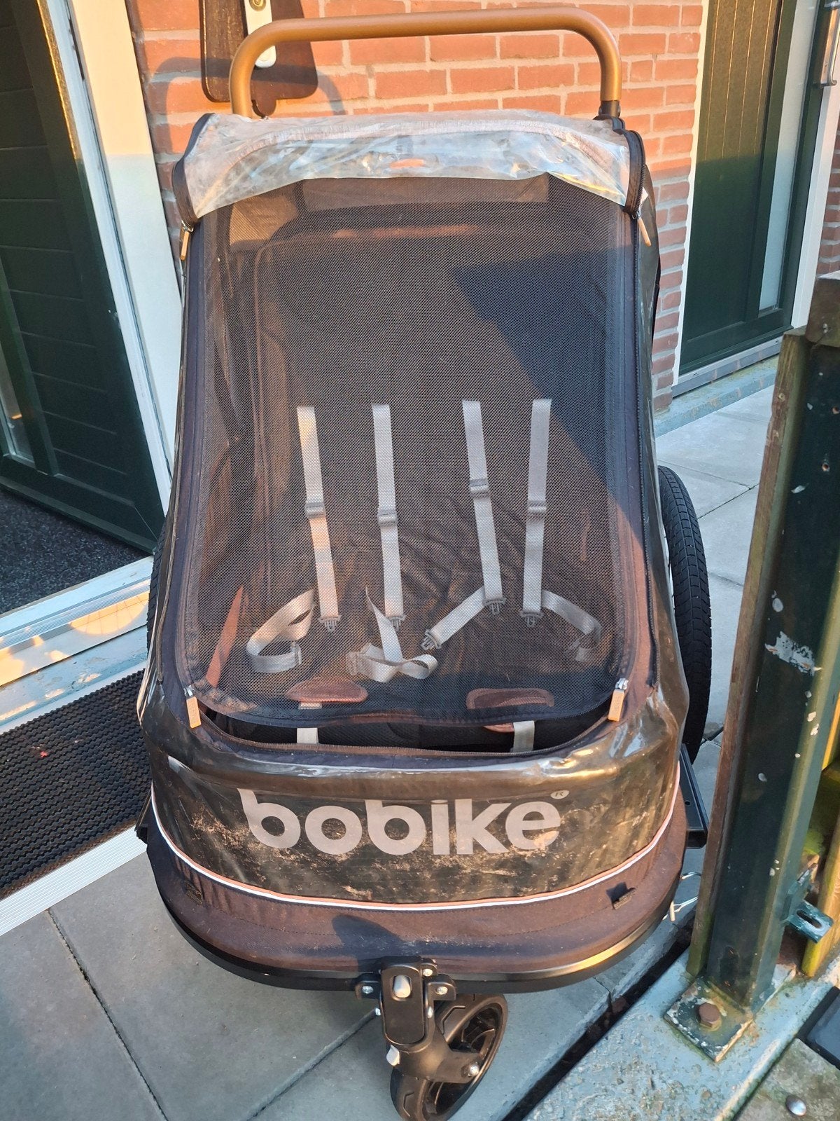 Bobike fietskar voor kinderen - Zo goed als nieuw, Opvouwbaar, Ophalen of Verzenden, Zo goed als nieuw, Kinderkar