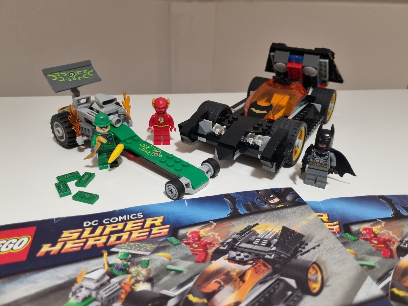 Lego Super Heroes 76012 Batman The Riddler Chase, Ophalen of Verzenden, Zo goed als nieuw