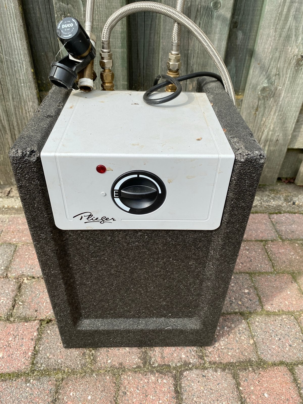 Plieger '10 Hotfill Boiler 10L - gebruikt, Ophalen, Gebruikt, Aardgas, Boiler