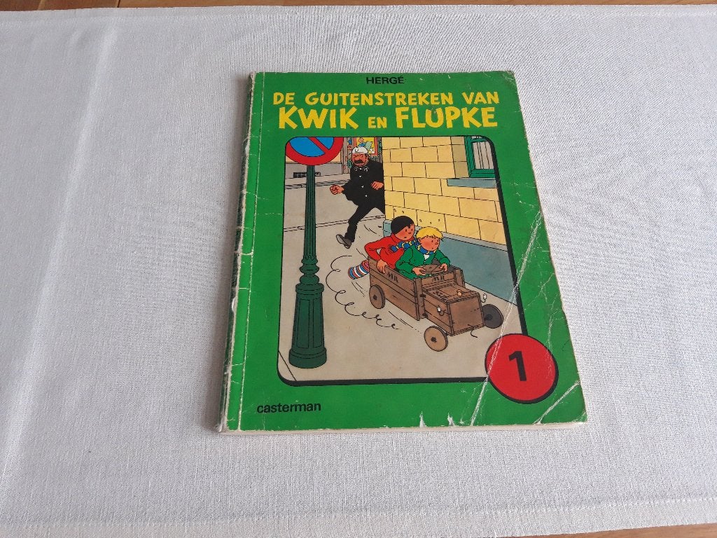 Kwik en Flupke 1 - De guitenstreken van Kwik en Flupke, Boeken, Eén stripboek, Ophalen of Verzenden, Gelezen