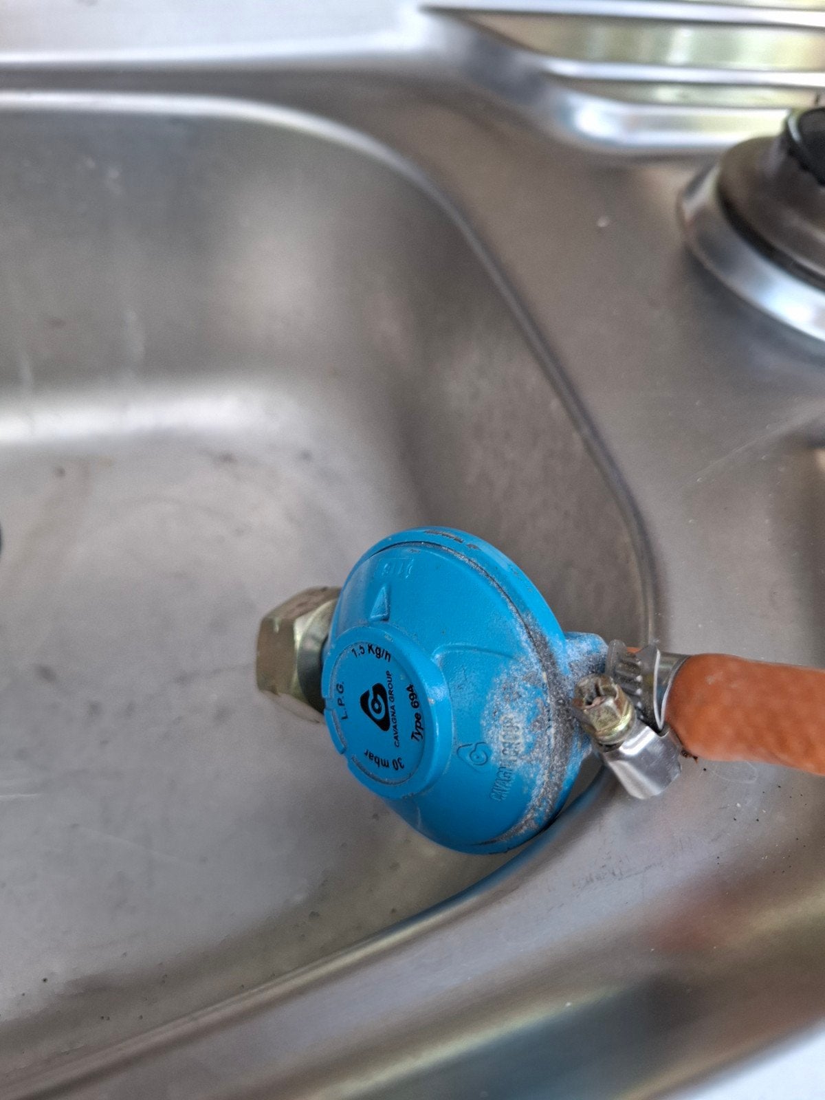 Camper Keukenblok met Spoelbak, Kookplaat en Pomp, Caravans en Kamperen, Camper-accessoires, Ophalen of Verzenden, Gebruikt