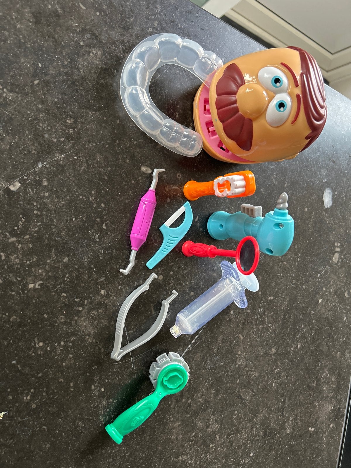 Play-Doh tandarts speelset, Ophalen, Gebruikt, Knutselen