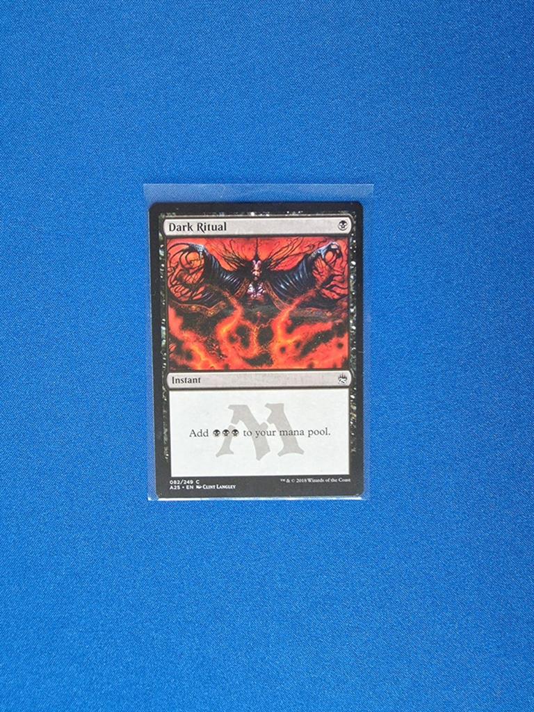 MTG - Dark Ritual, Hobby en Vrije tijd, Verzamelkaartspellen | Magic the Gathering, Ophalen, Nieuw, Losse kaart