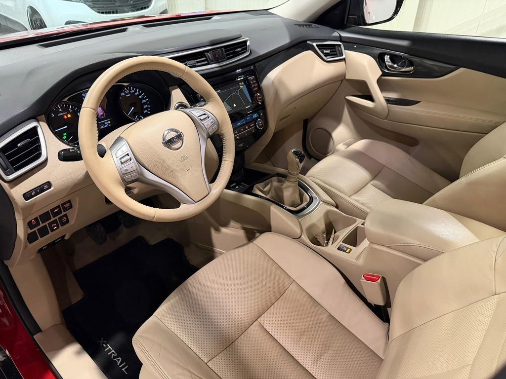 Nissan X-Trail 1.6 DIG-T Tekna 7p. Leder|Panoramadak|Navigat, 1618 cc, 4 cilinders, 7 stoelen, 163 pk