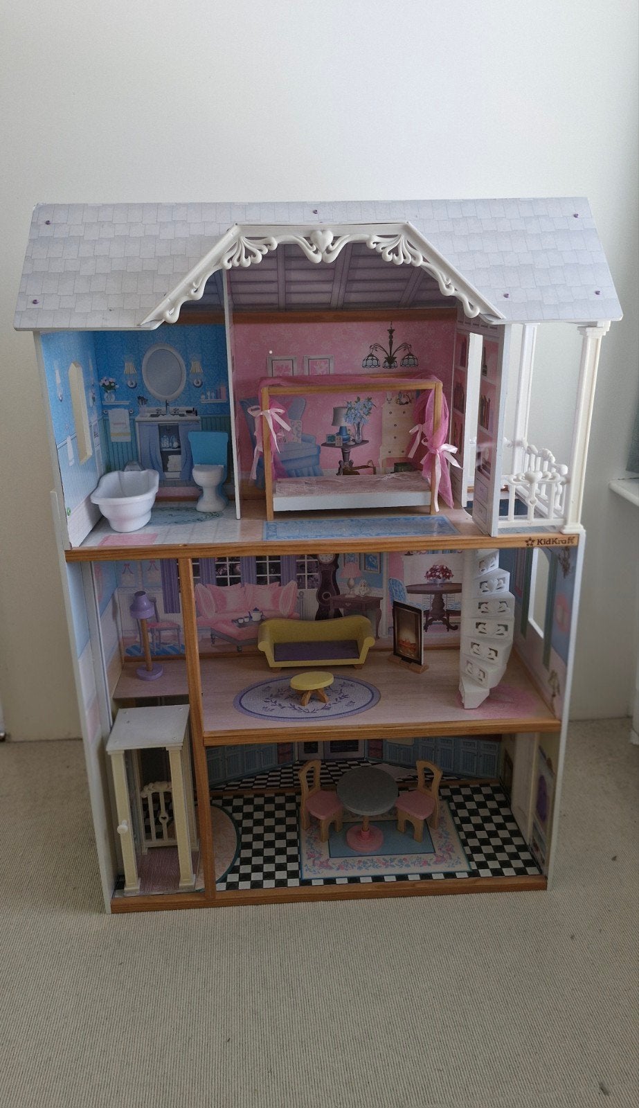 Poppenhuis Kidkraft, Ophalen, Gebruikt, Poppenhuis