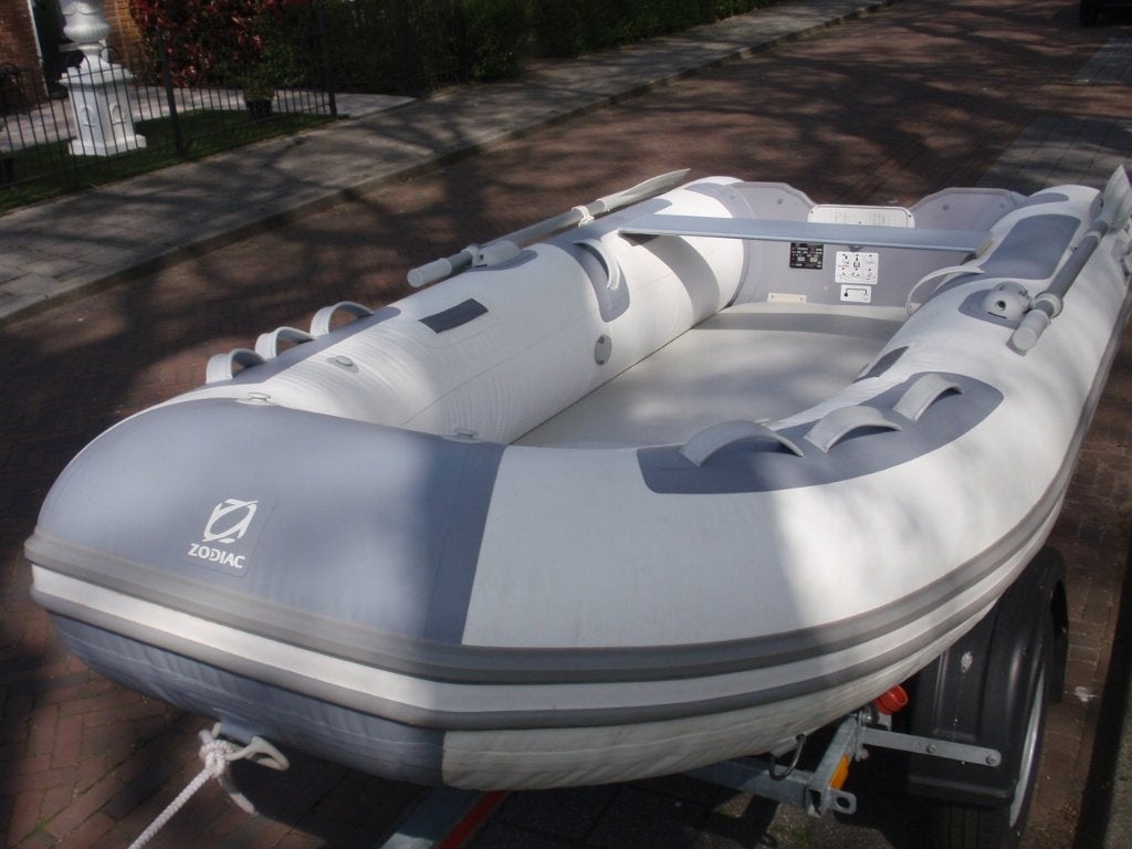 zodiac 310 air Yamaha 4 pk kortstaart  en trailer, Ophalen, Airdeck, Gebruikt, Yamaha