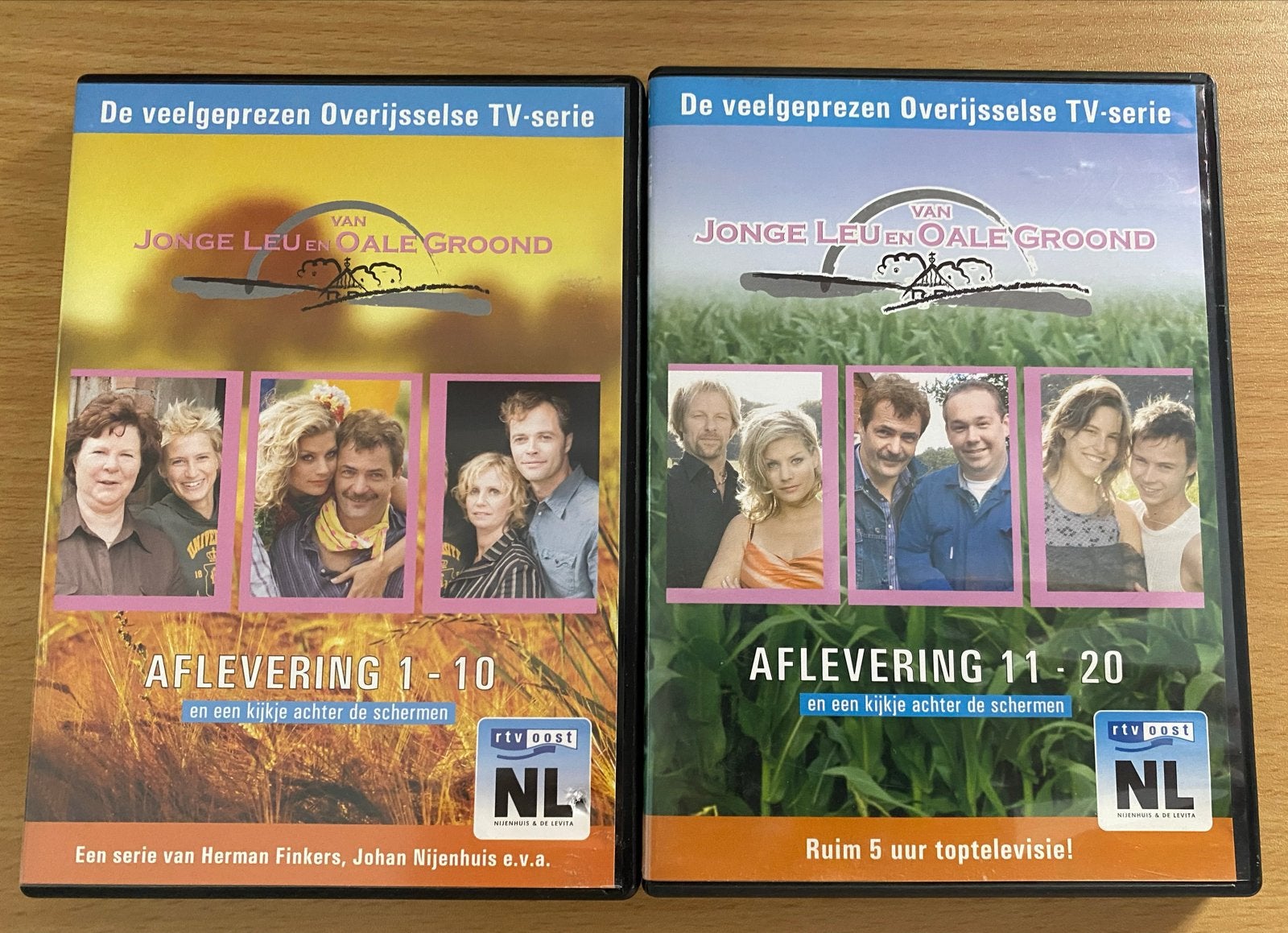 Jonge Leu en Oale Groond - Aflevering 1-20 (2 DVD's), Cd's en Dvd's, Gebruikt, Alle leeftijden, Nederlands, Drama