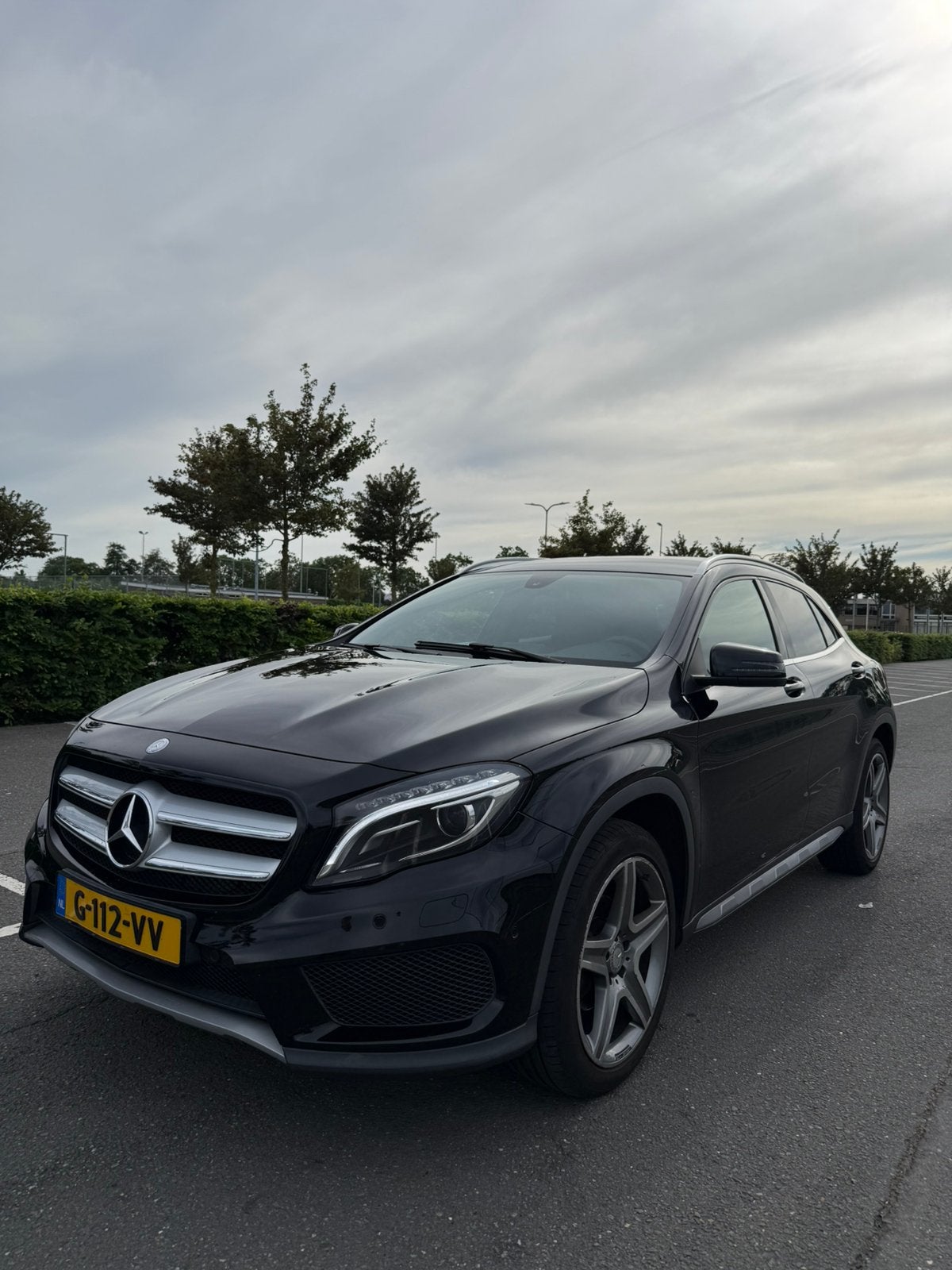Mercedes-Benz GLA Gla200 1.6 115KW Aut7 2015 Zwart, Auto's, Mercedes-Benz, Bedrijf, GLA, Airbags, Airconditioning, Alarm, Automatische klimaatregeling