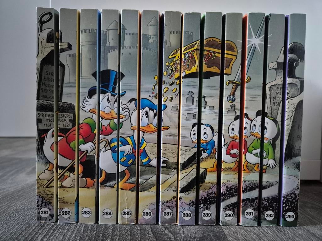 5 complete series Donald duck pockets, vraagprijs vanaf, Boeken, Complete serie of reeks, Ophalen of Verzenden, Gelezen