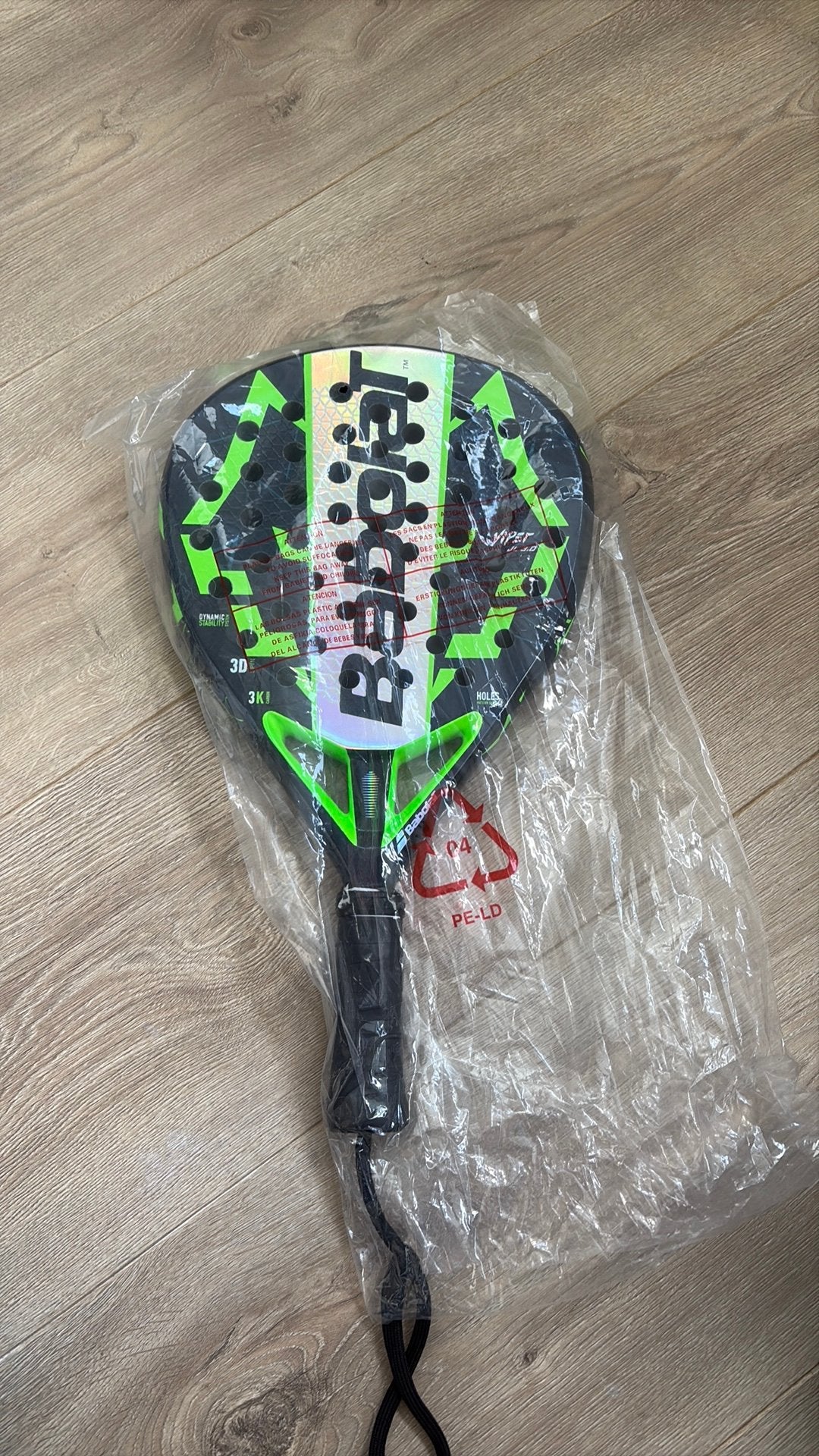 Babolat technical viper Juan Lebron 2026, Sport en Fitness, Padel, Ophalen of Verzenden, Zo goed als nieuw