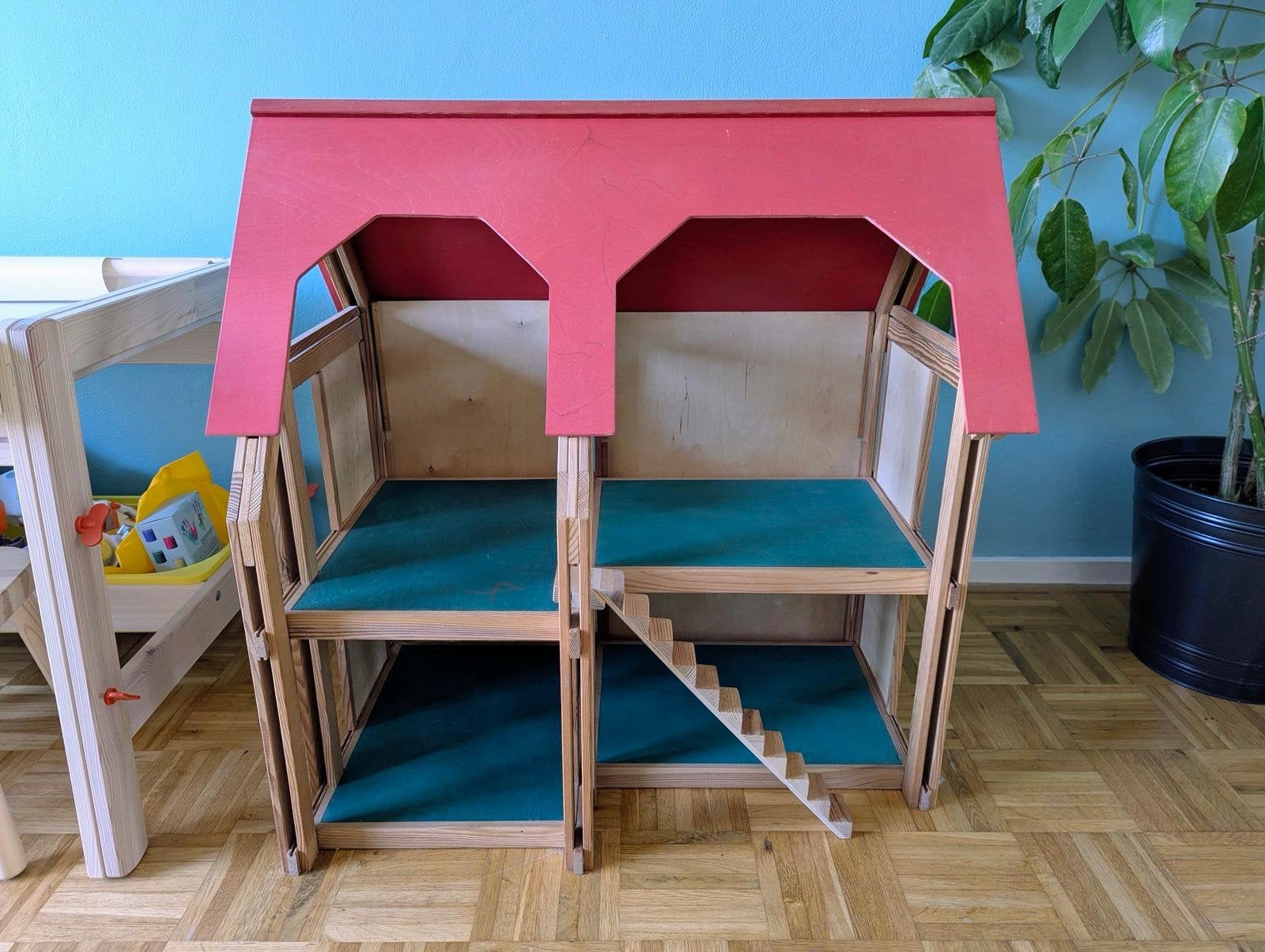 Poppenhuis, Ophalen, Zo goed als nieuw, Hout