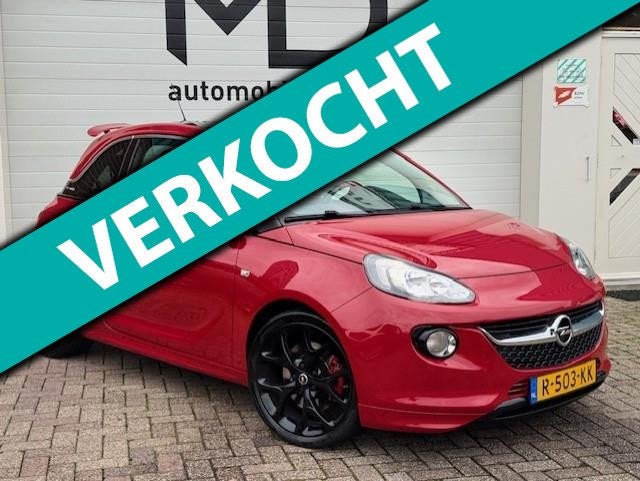 Opel ADAM 1.4 Turbo Rocks S -Dealer onderhouden-LED-Panorama, Auto's, Opel, Voorwielaandrijving, Gebruikt, 4 cilinders, 150 pk