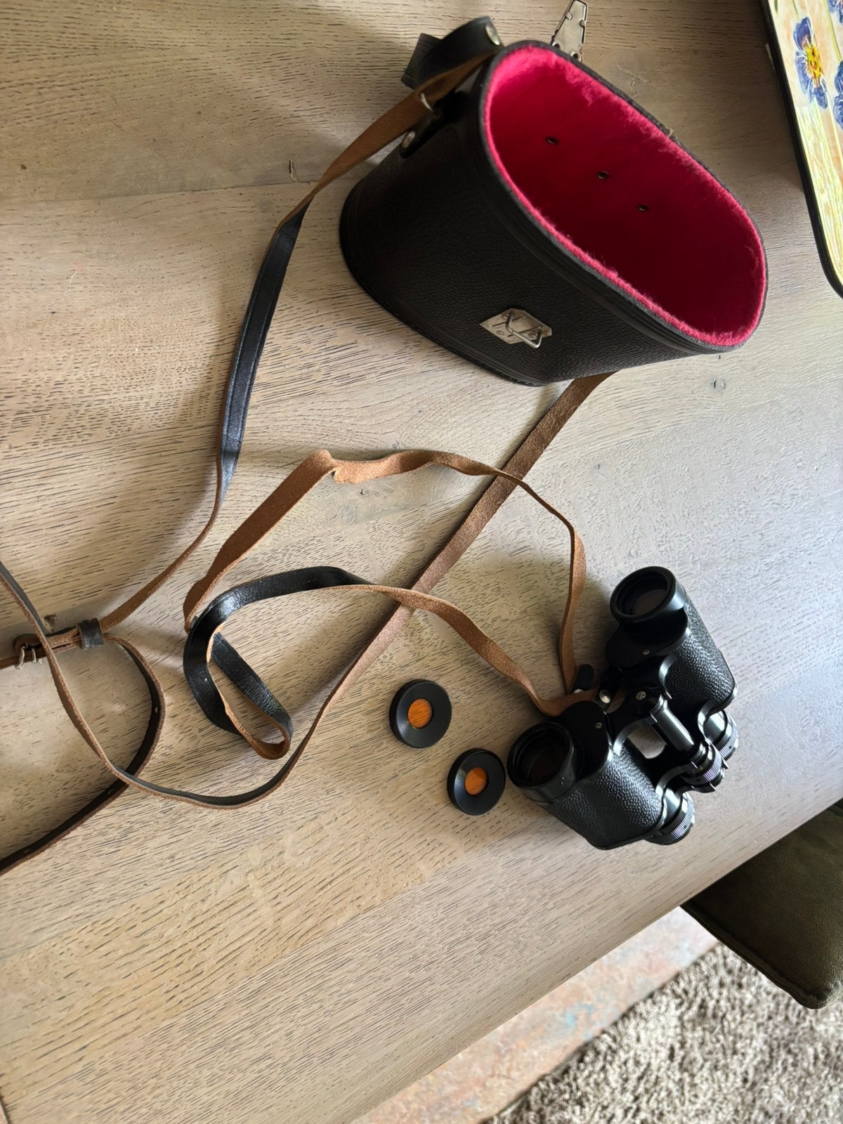 Vintage USSR verrekijker 8 x 30 met originele tas, Ophalen of Verzenden, Gebruikt, 8 tot 12x, Met hoes of tas