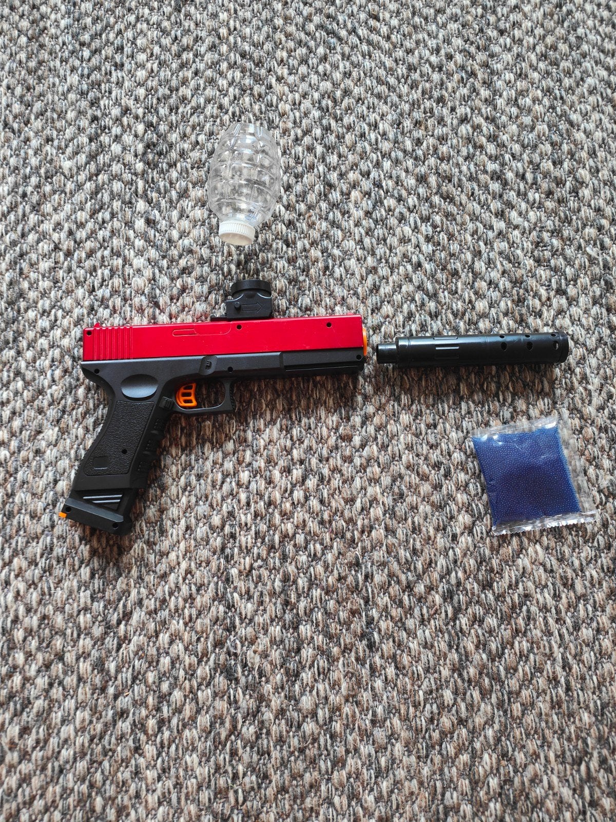gelblaster met accu en lader, Ophalen of Verzenden, Zo goed als nieuw
