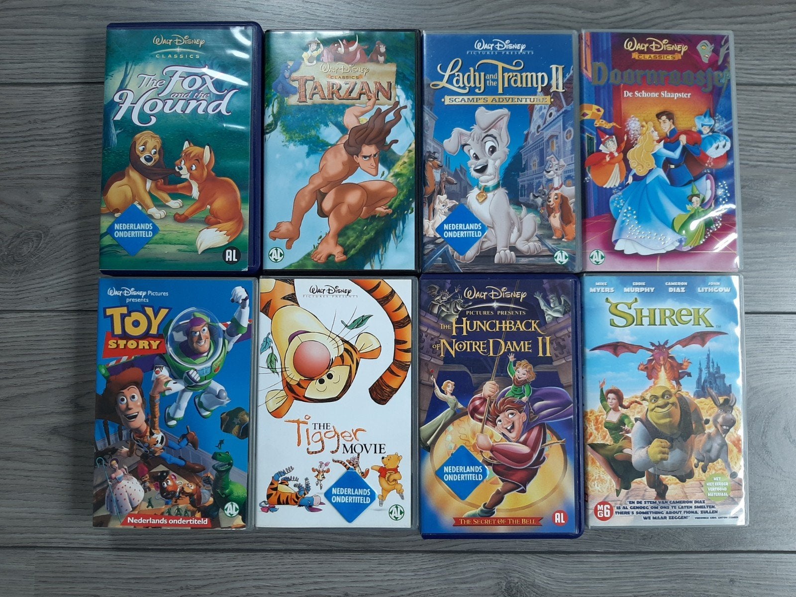 Disney videobanden, Alle leeftijden, Ophalen of Verzenden, Gebruikt, Tekenfilm