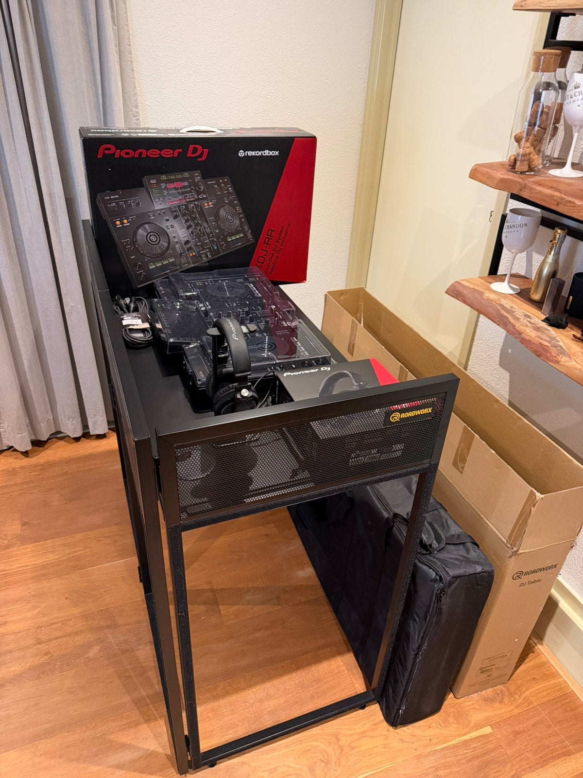 Pioneer DJ XDJ-RR |Nieuw| Incl. DJ-tafel, HDJ-X7 & Decksaver, Ophalen, Zo goed als nieuw, Minder dan 5 kanalen, Microfooningang