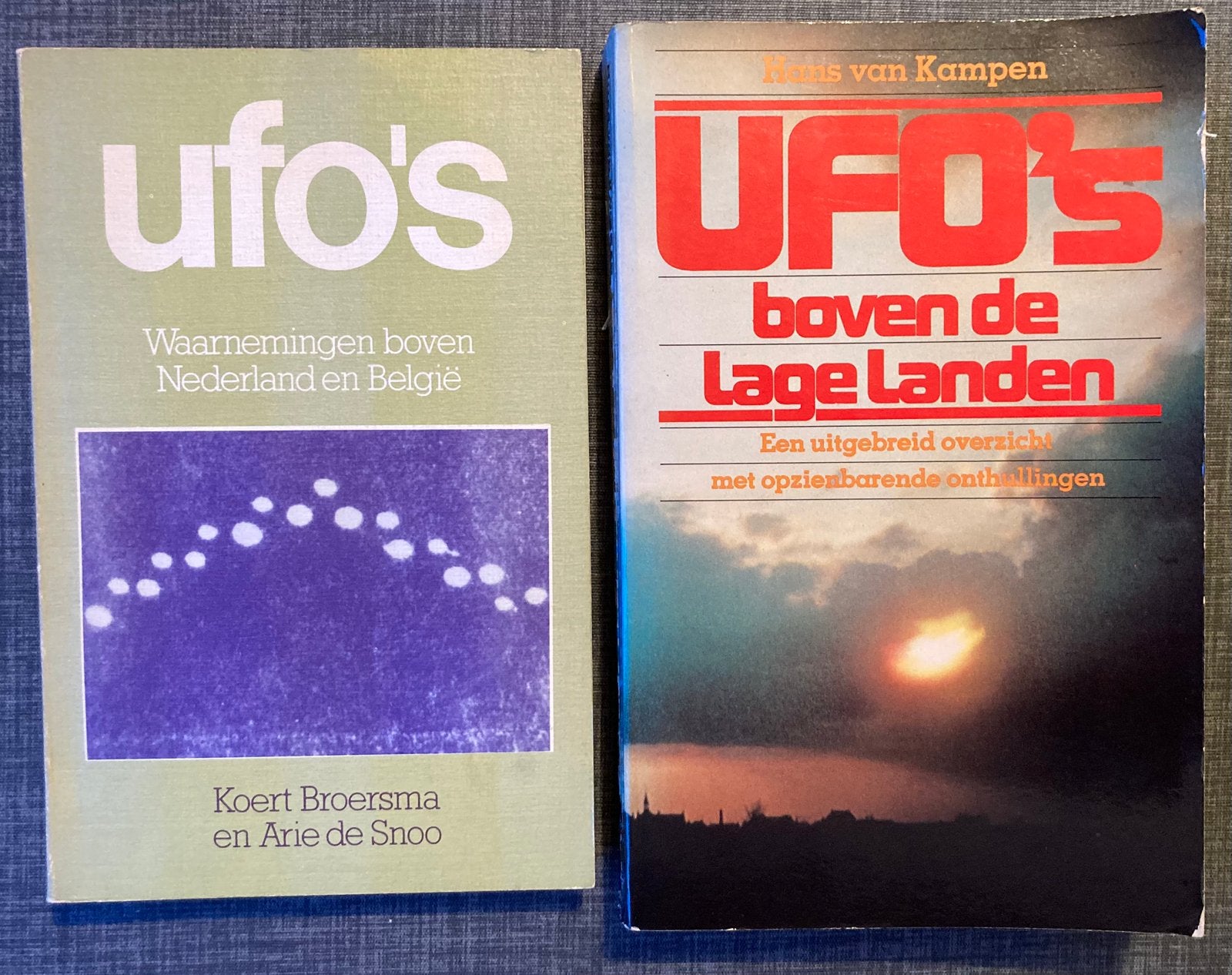 2 x boek, o.a. UFO's boven de lage landen, Boeken, Europa, Ophalen of Verzenden, 20e eeuw of later, Gelezen
