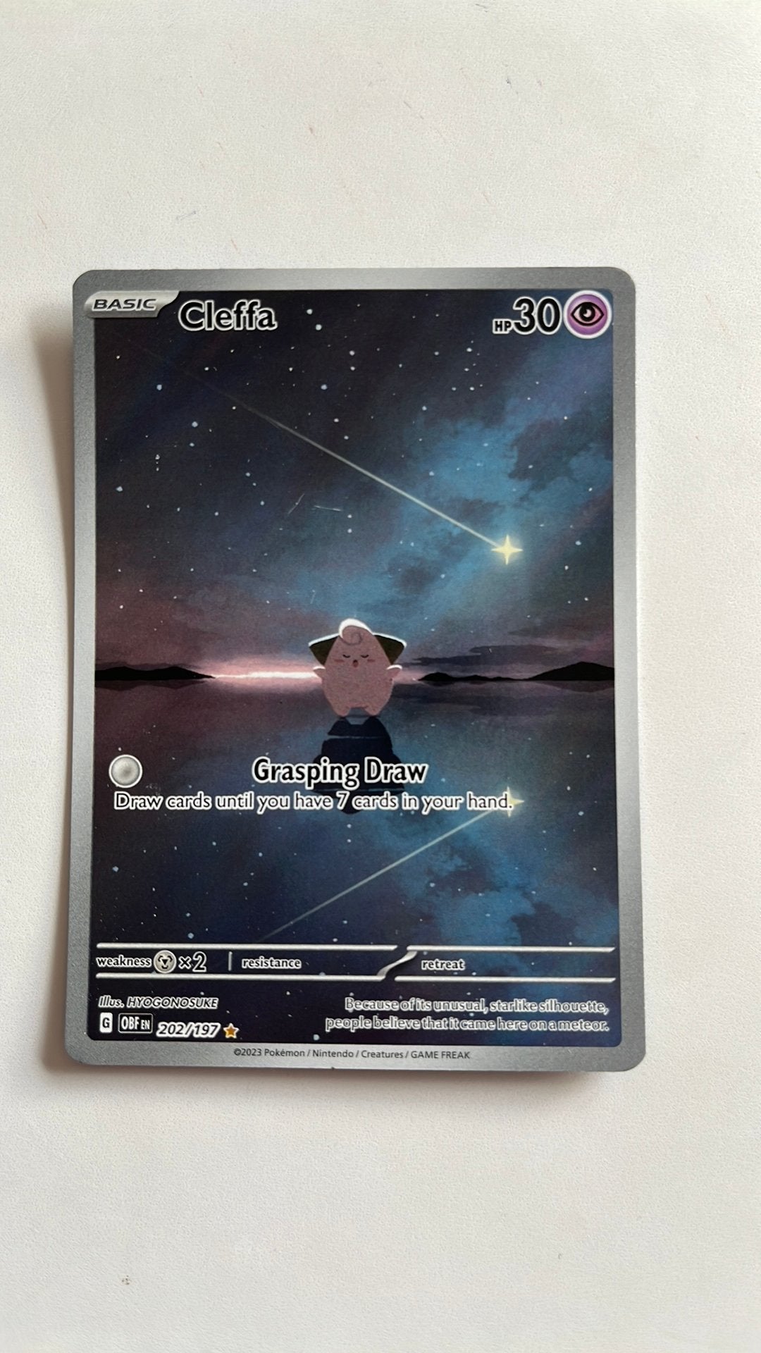Pokemon kaart Cleffa, Verzenden, Nieuw, Losse kaart