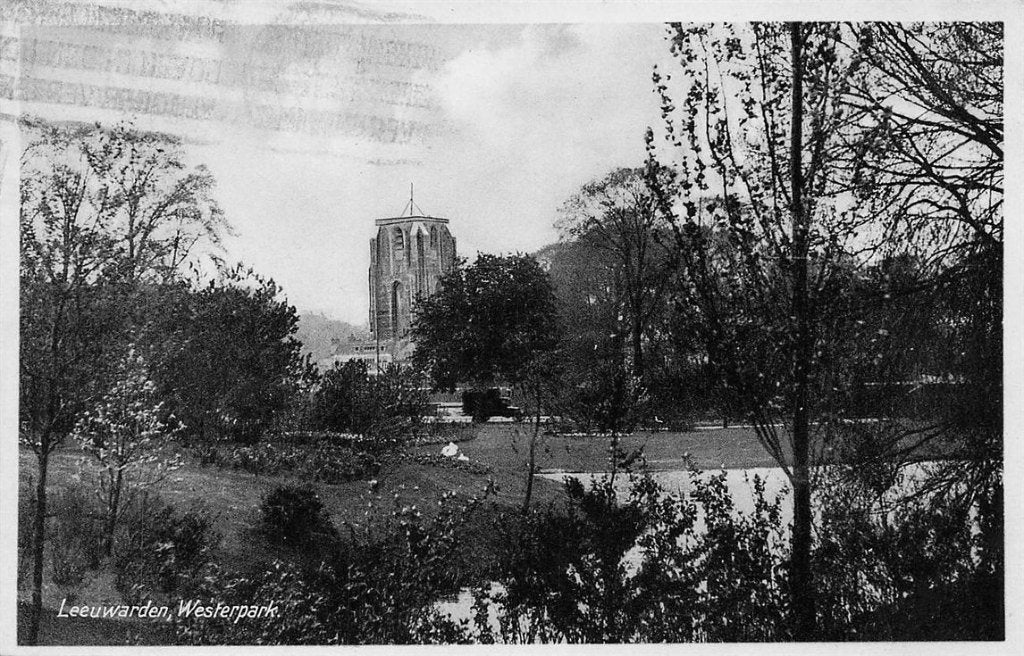 702-242-033 Leeuwarden Westerpark, Verzenden, Voor 1920, Friesland