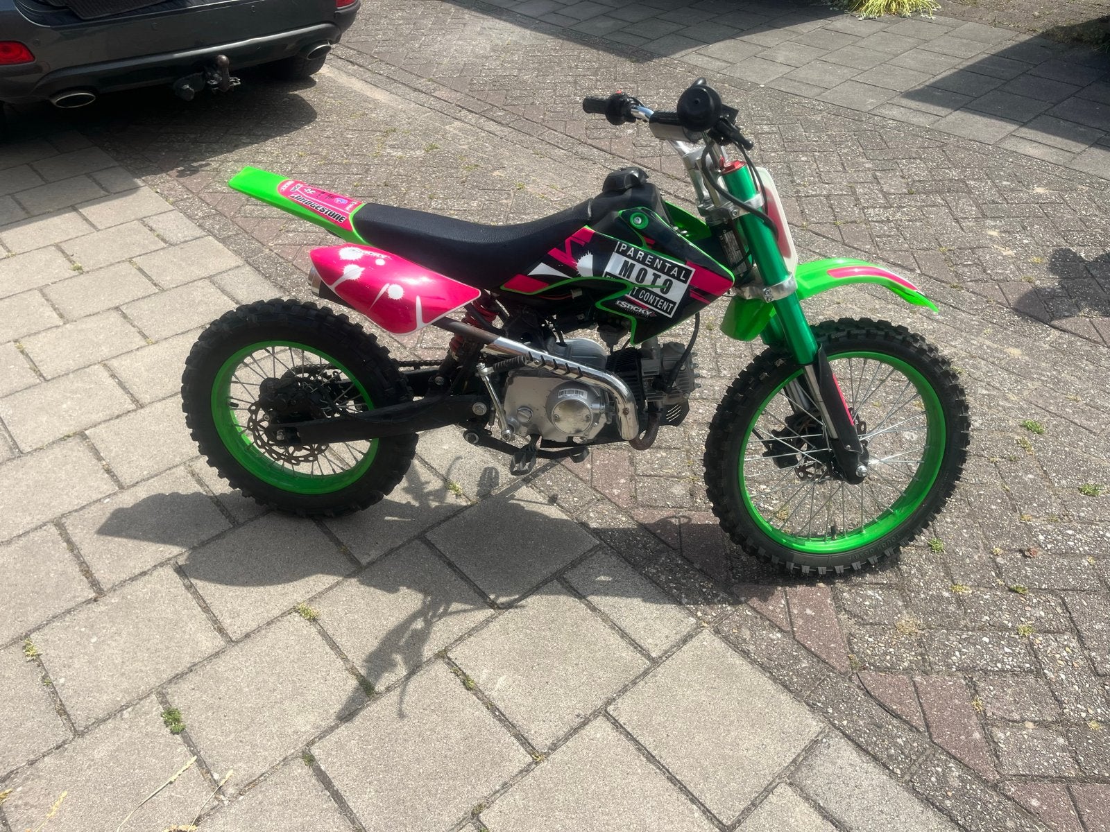 Ranger Crosser Pitbike - kfx kawazaki groen 85cc, Ophalen, Zo goed als nieuw, Schijfrem, Pitbike