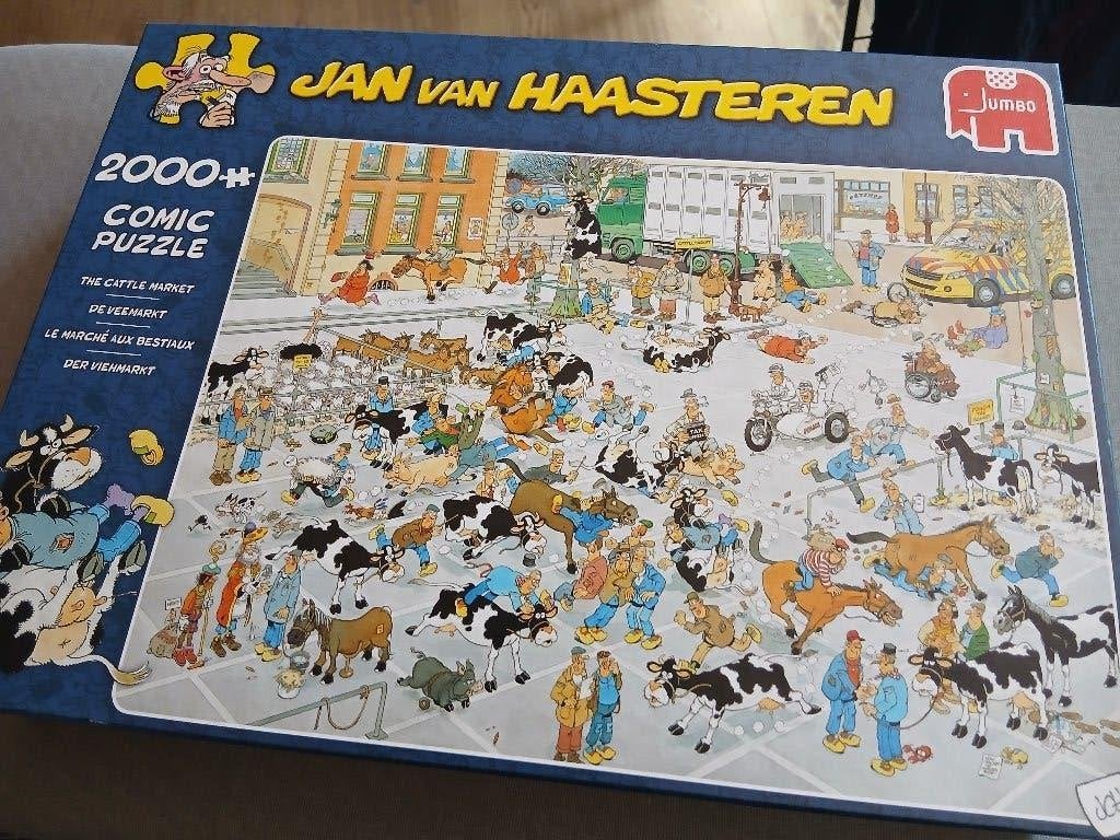 puzzel, Ophalen, 500 t/m 1500 stukjes, Zo goed als nieuw