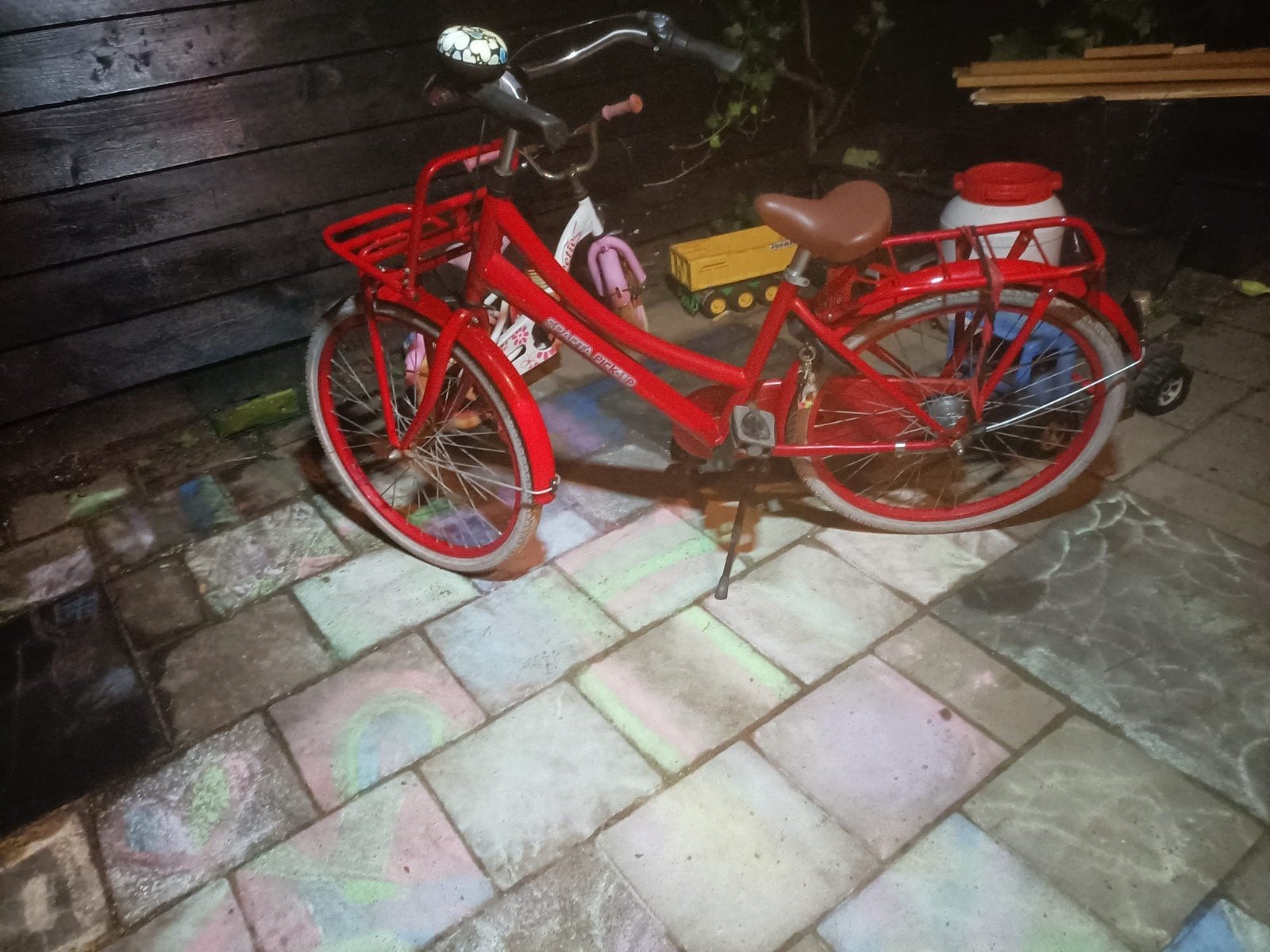 Sparta Pick-Up 24 inch meisjesfiets - 3 versnellingen, Fietsen en Brommers, Ophalen, Terugtraprem, Sparta, Versnellingen