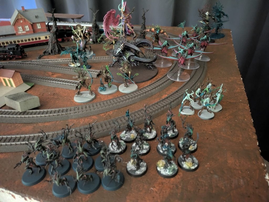 Sylvaneth Army, Ophalen of Verzenden, Gebruikt, Overige soorten, Figuurtje(s)