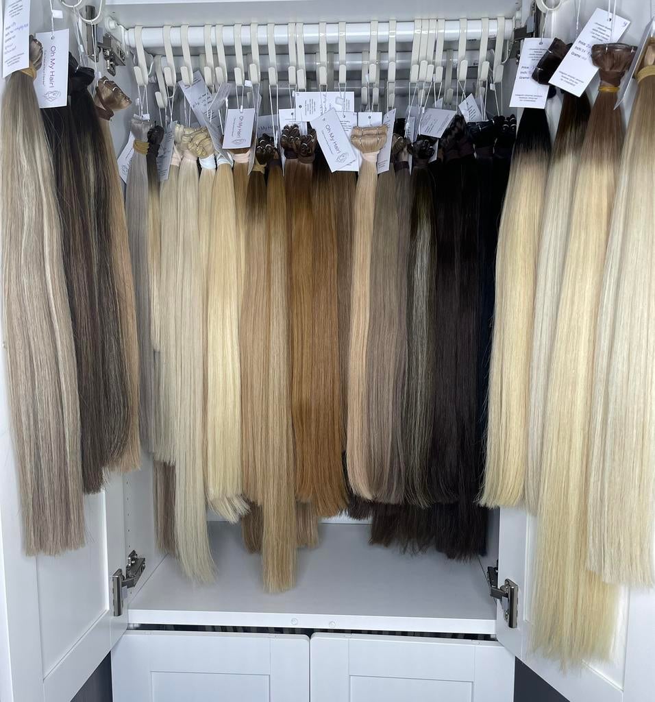 Top kwaliteit 100% human hair henous weft extensions vietnam, Vietnam, Vietnam, Nieuw, Ophalen of Verzenden