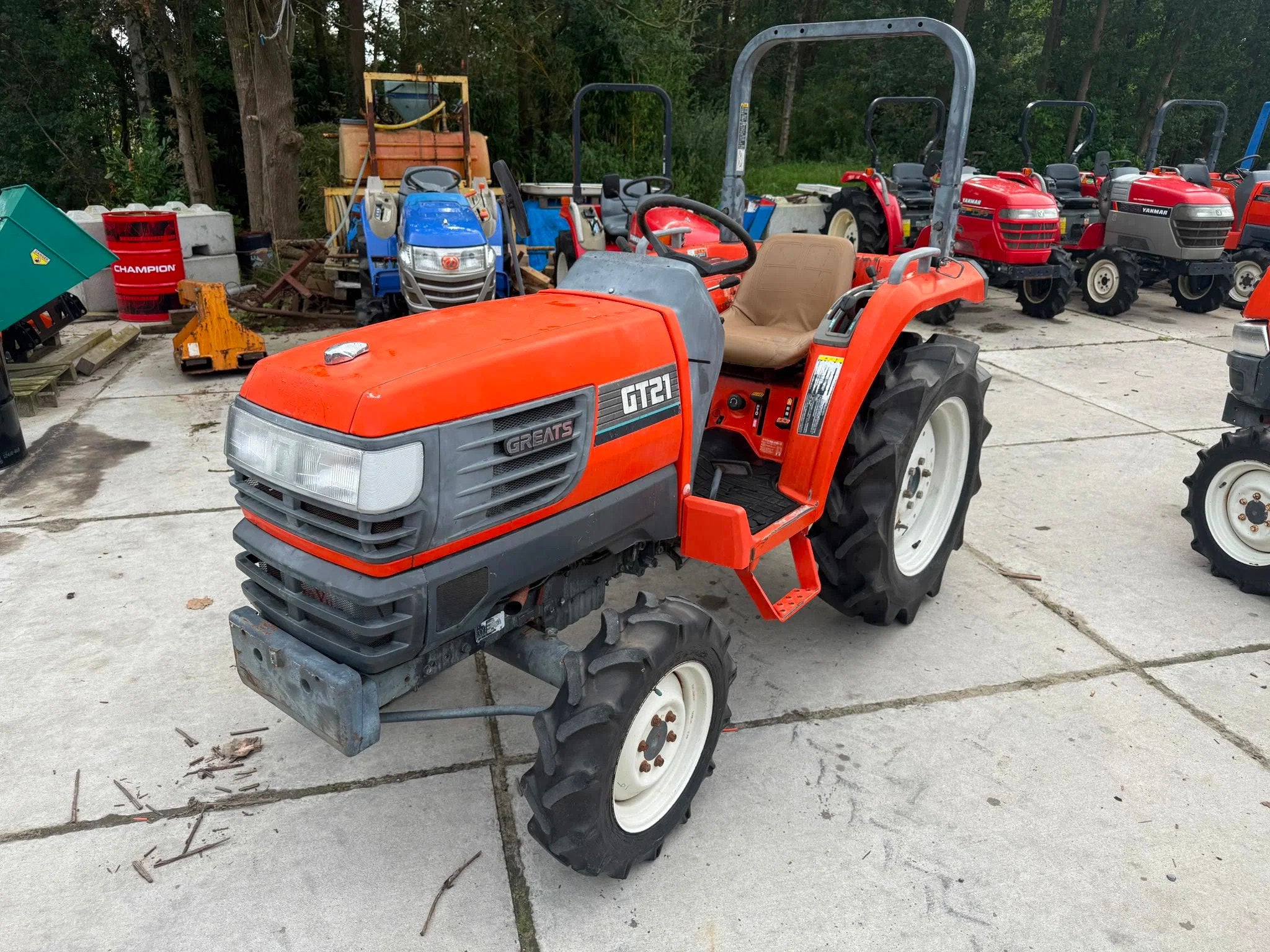 Kubota GT21, Overige typen