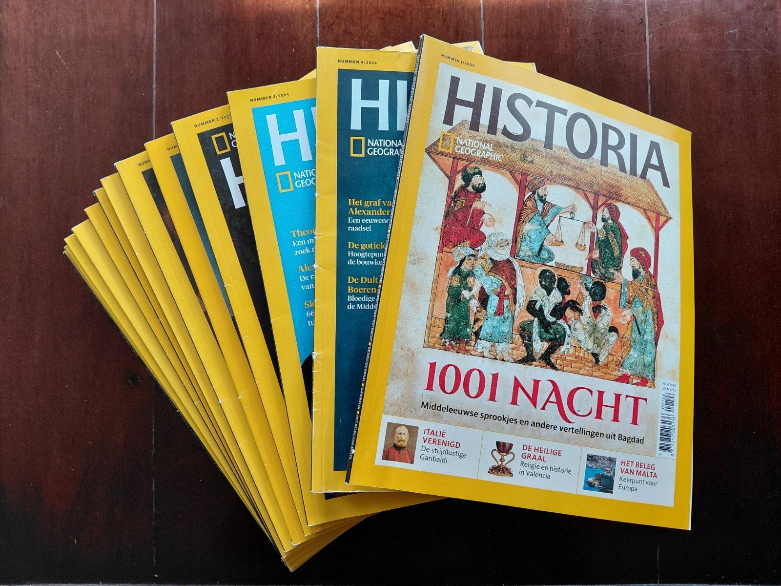 26x National Geographic Historia (2017-2026), Ophalen of Verzenden