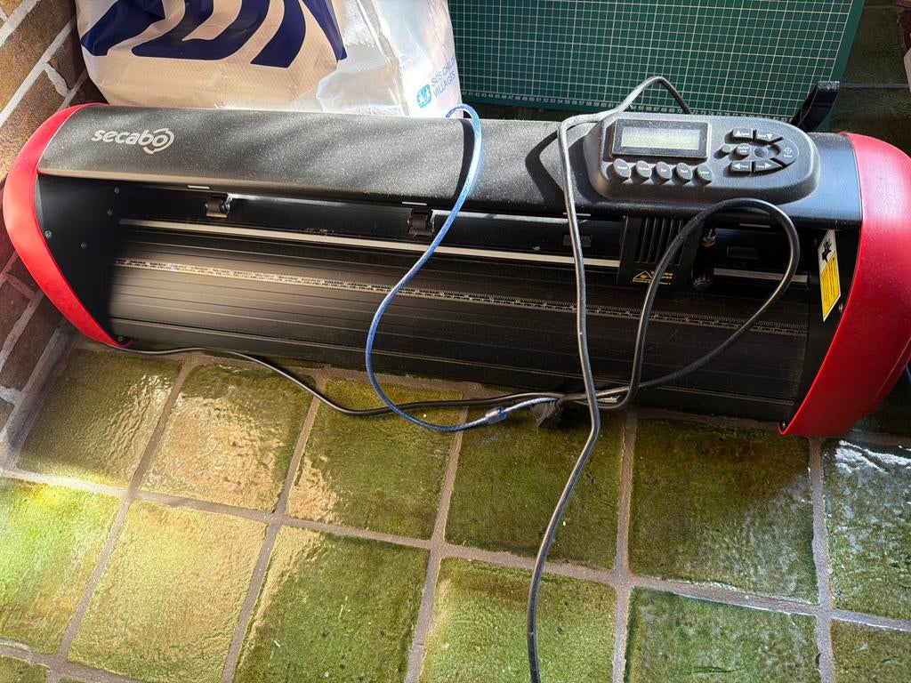 Snijplotter, hittepers en sublimatieprinter set, Hobby en Vrije tijd, Kledingapplicaties en Hotfix, Gebruikt, Ophalen of Verzenden
