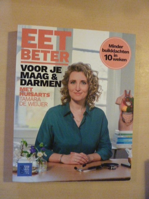 T. de Weijer - Eet beter voor maag en darmen, Ophalen of Verzenden, Zo goed als nieuw