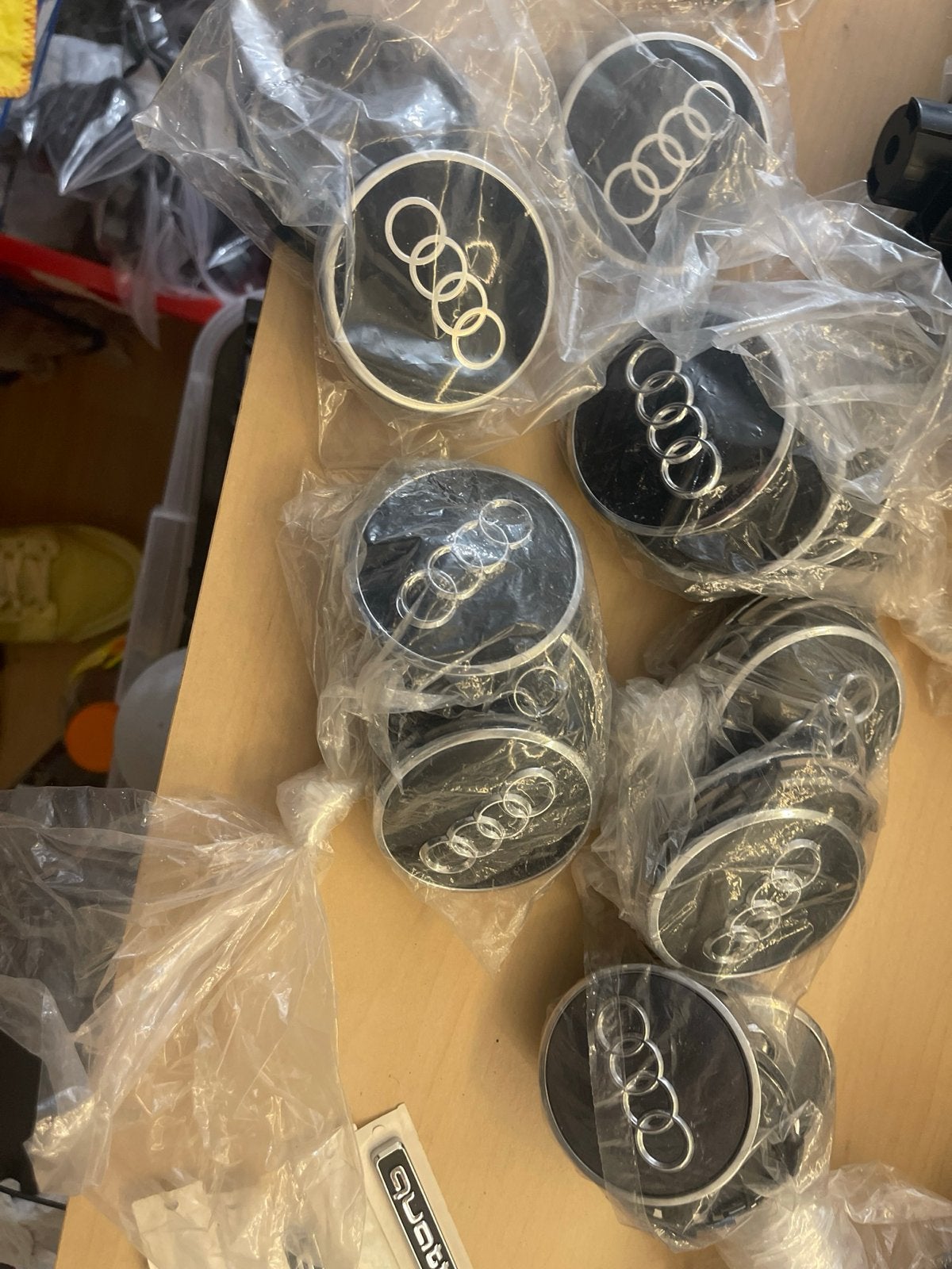 Originele Audi Naafdoppen - ACTIE: 8 stuks voor €19,99, Ophalen of Verzenden, Nieuw