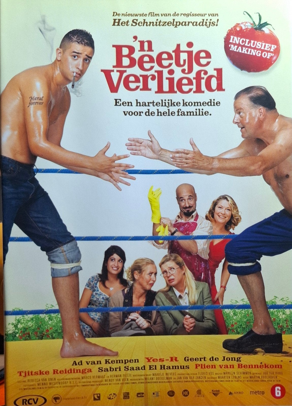 N Beetje Verliefd - Komedie DVD (Krasvrij), Bonusmateriaal, Romantische komedie, Zo goed als nieuw, Vanaf 6 jaar