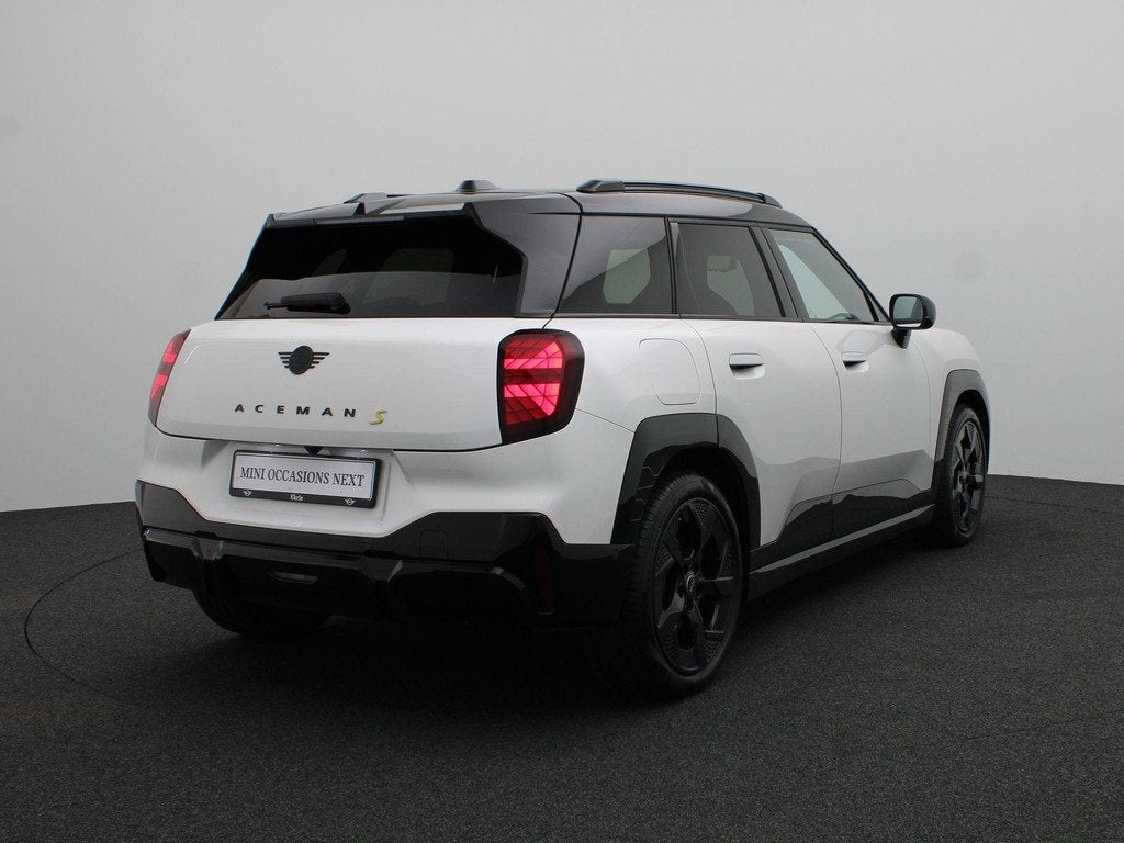 MINI Aceman SE John Cooper Works + Pakket M + Panoramadak +, Auto's, Mini, Gebruikt, Met garantie (alle), Leder en Stof, Wit