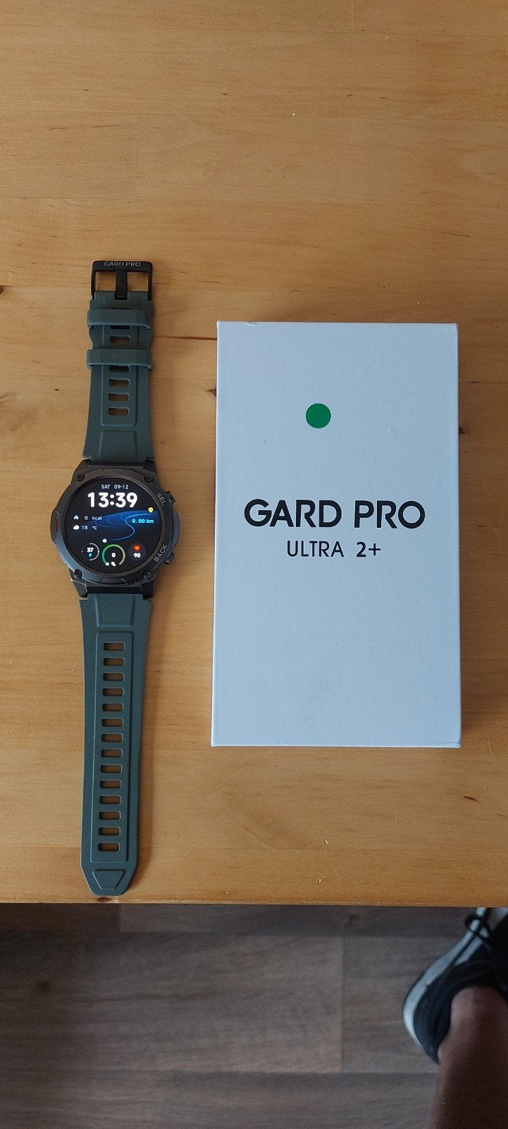 GARD PRO ULTRA 2+ Smartwatch - Zo goed als nieuw, Ophalen of Verzenden, Zo goed als nieuw, Groen, GARD PRO