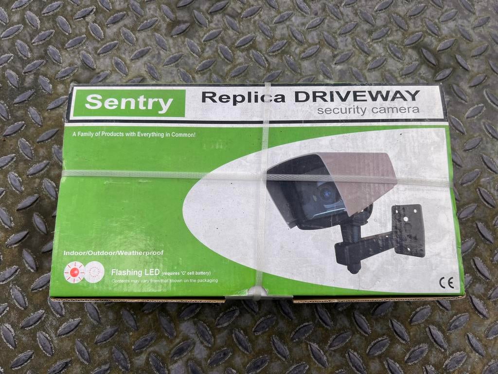 NIEUW! Dummy beveiligingscamera groot beveiliging camera, Beveiliging, Overige merken, Camera, Nieuw