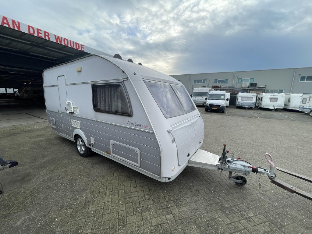 Kip Grey Line 44 EKL bj. 2008 XXL Bed, Caravans en Kamperen, Overige typen, Rondzit, Kip, Tot en met 2