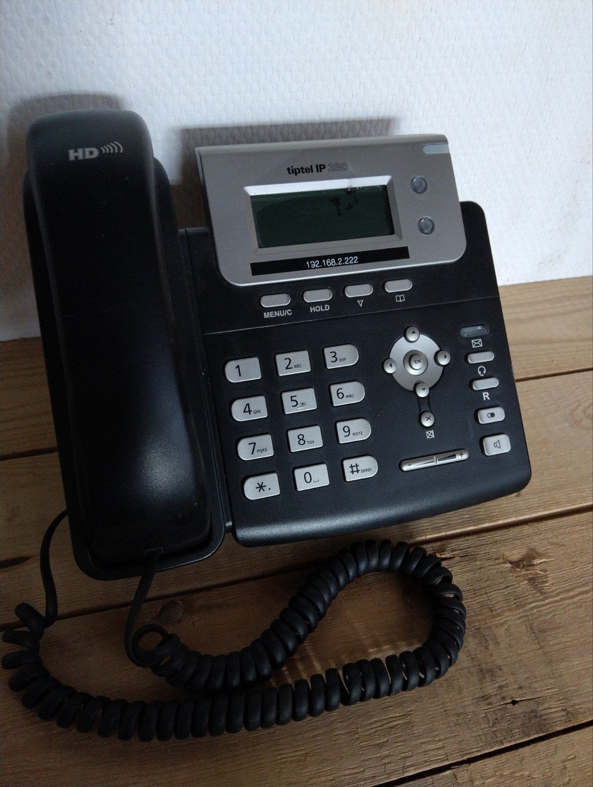 Tiptel ip 280 incl steun, Telecommunicatie, Ophalen of Verzenden