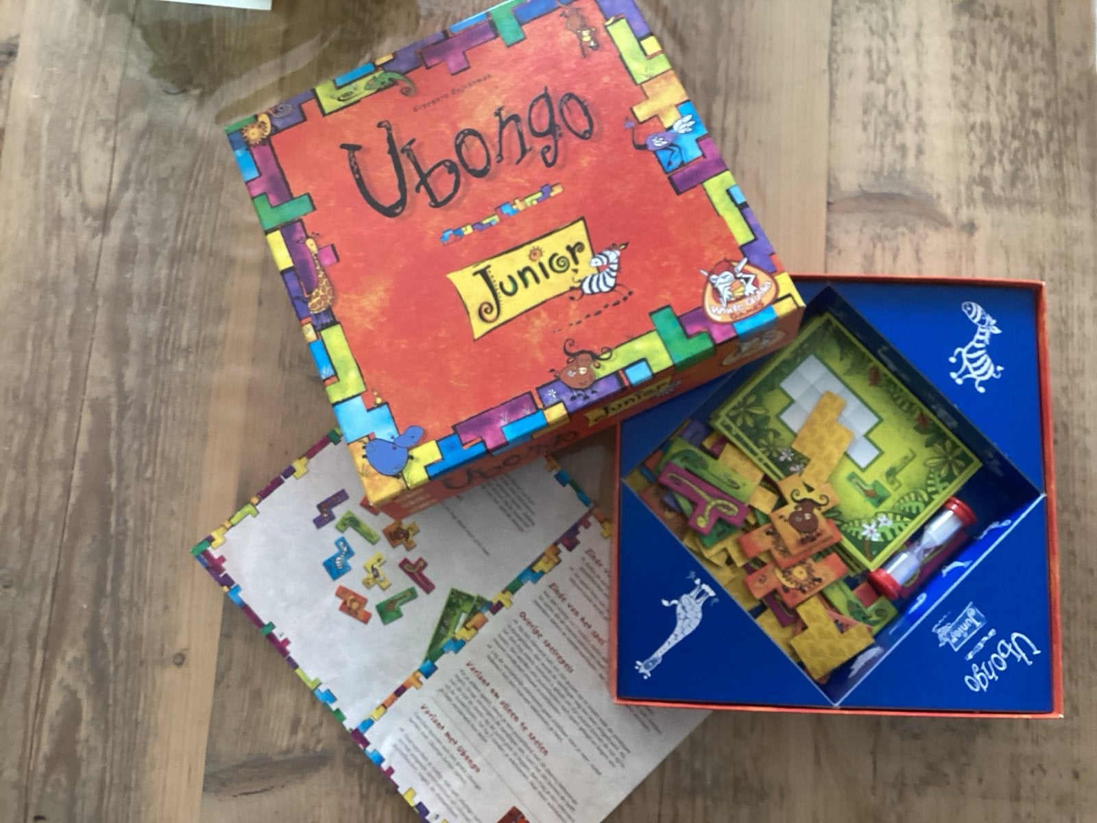 Ubongo Junior bordspel, Hobby en Vrije tijd, Een of twee spelers, Ophalen of Verzenden, Gebruikt