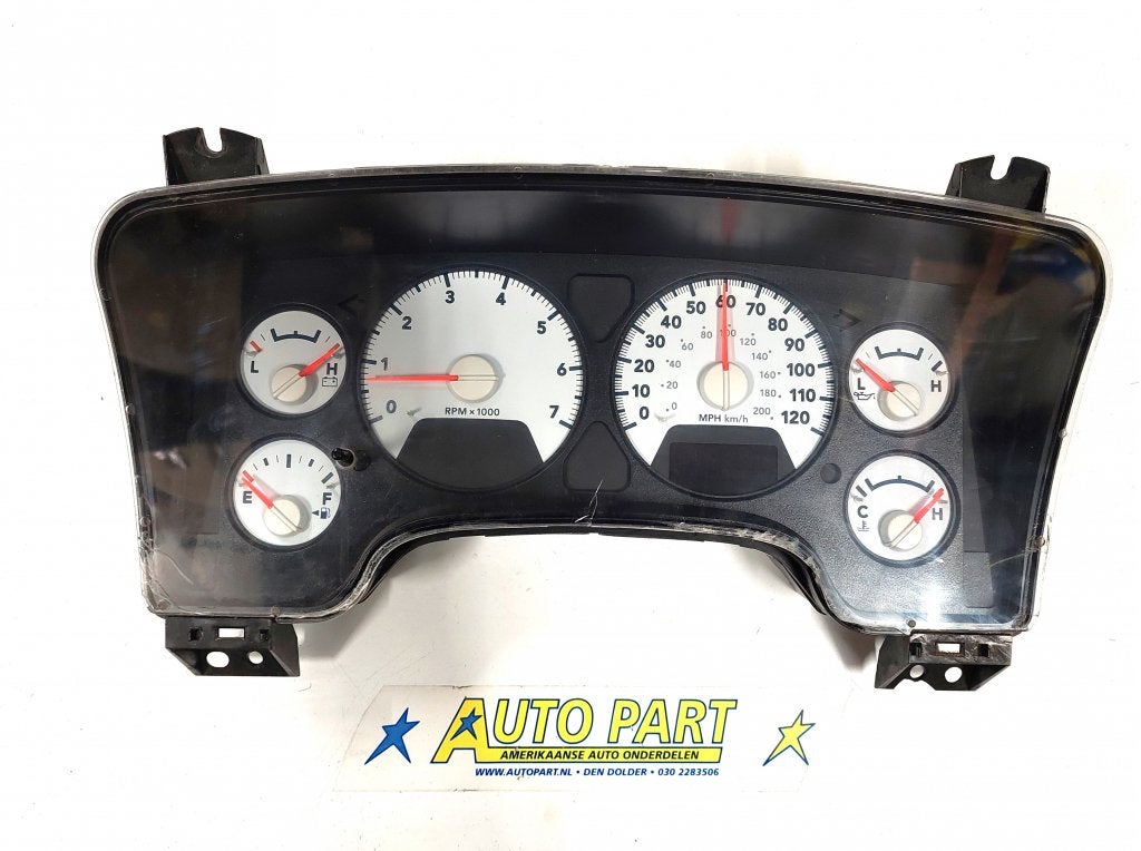 Dodge Ram pickup dashboard klok 2006, Gebruikt, PO Box 21-8004 | Auburn Hills, MI 48321-8004, Amerikaanse onderdelen, Ophalen of Verzenden