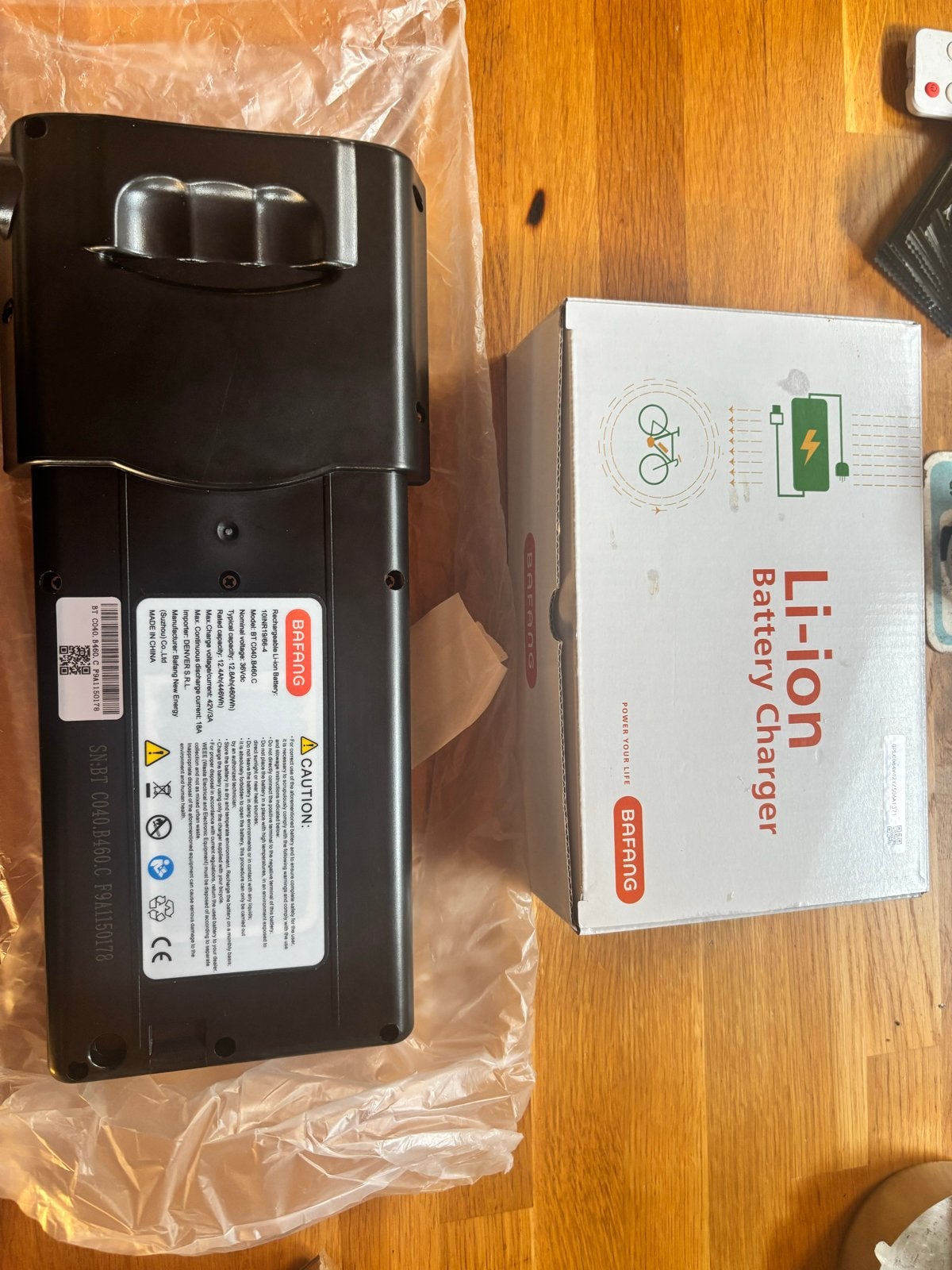 Denver 36V E-bike Accu met Lader - Nieuw, Nieuw