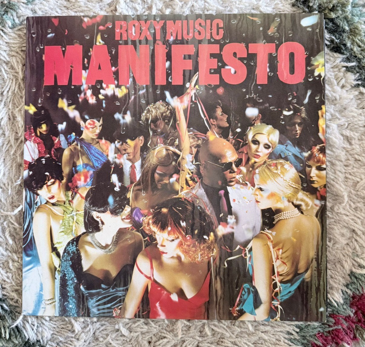 Roxy Music - Manifesto lp vinyl NL press, Eén persoon