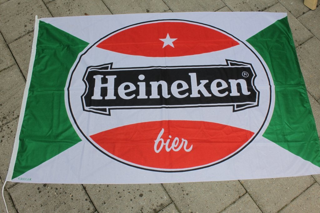 Diverse Heineken Vlaggen – Nieuwstaat!, Ophalen, Nieuw, Overige typen, Heineken